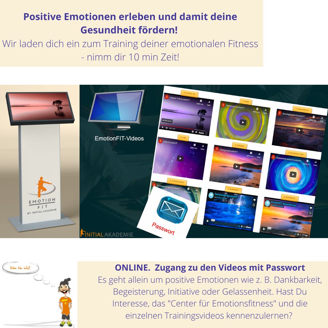 EmotionFIT – emotionale Fitness trainieren mit positiven Emotionen | INITIAL-Akademie