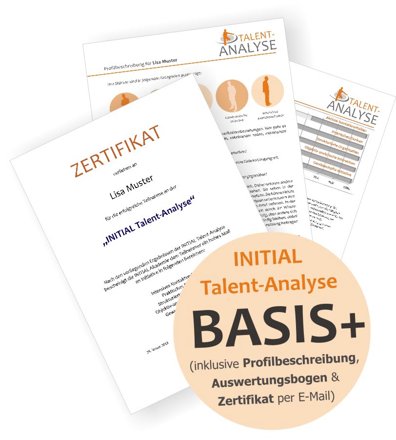 INITIAL Talent-Analyse &ndash; Potenzial entdecken